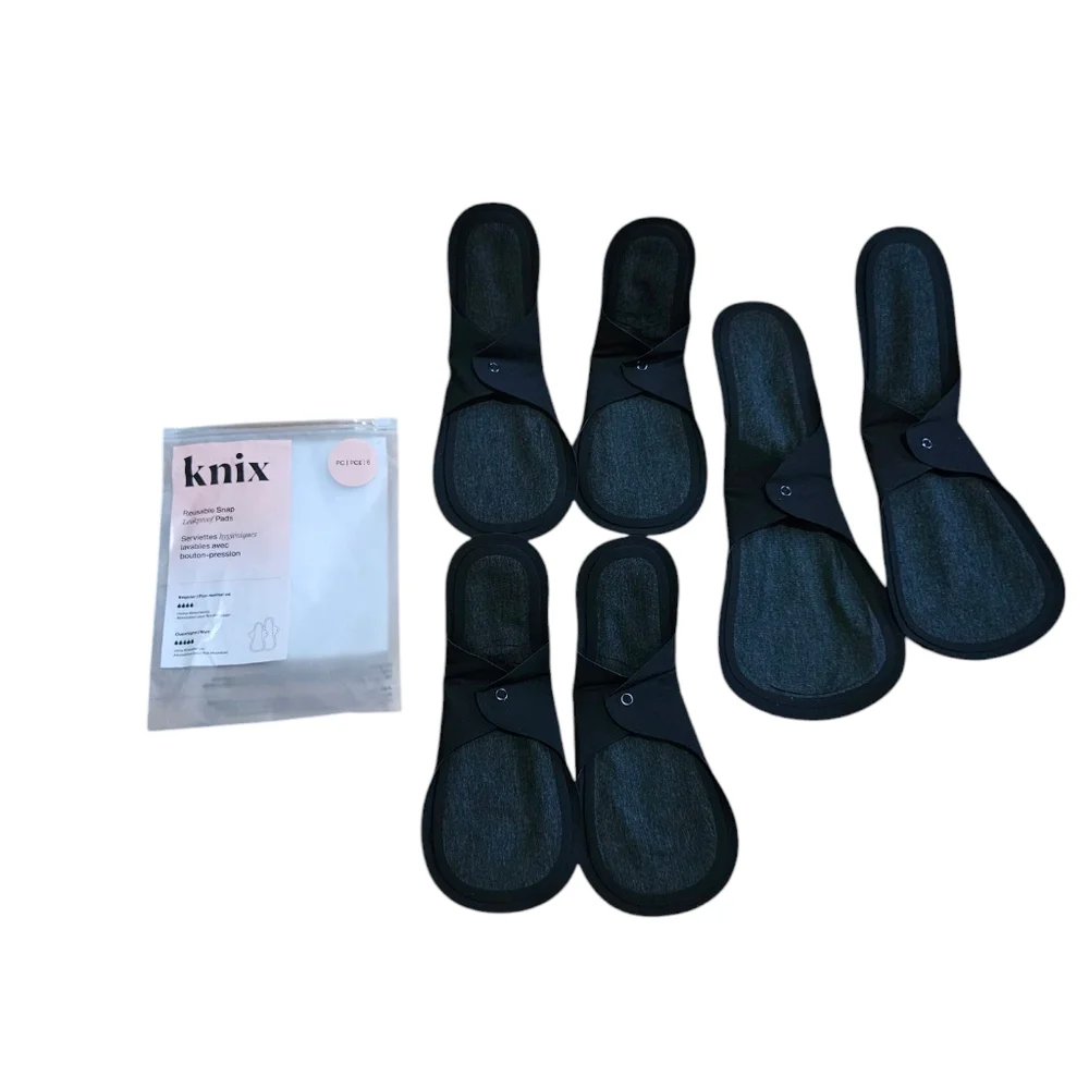 Knix NEW 6 pack reusable snap leakproof pads - Picture 15 of 15